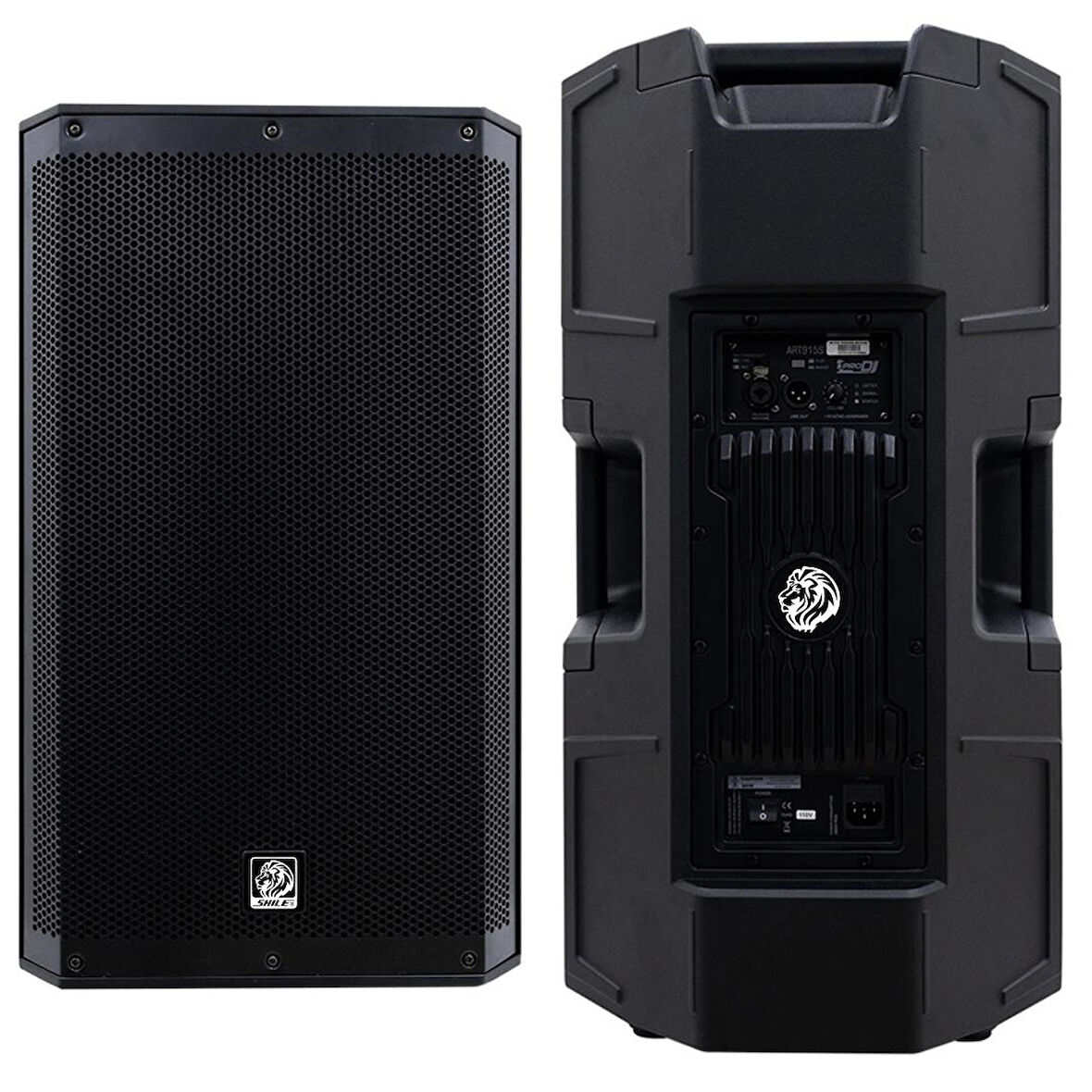 Shile ART915S 15" 2100 Watt 2 Yollu Profesyonel Aktif Kabin Hoparlör