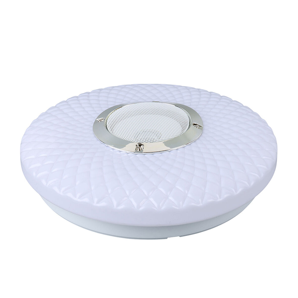 Ayt Poweramster PM-27329 Beyaz 30x6 Cm 24 Watt Bluetooth Hoparlörlü Tavan Aydınlatma Ses Bombası Hoparlör