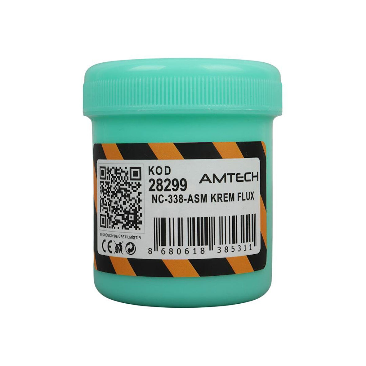 Amtech NC-338-ASM 100G Lehim Havya Kremi Flux No Clean Halojensiz Profesyonel BGA/SMD Lehimleme