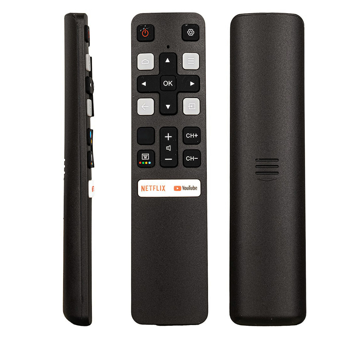 Tcl RC 802V - FNR1 - HTC120 - RC25324 Netflix - Youtube Tuşlu Ses Komutsuz Lcd Led Tv Kumanda