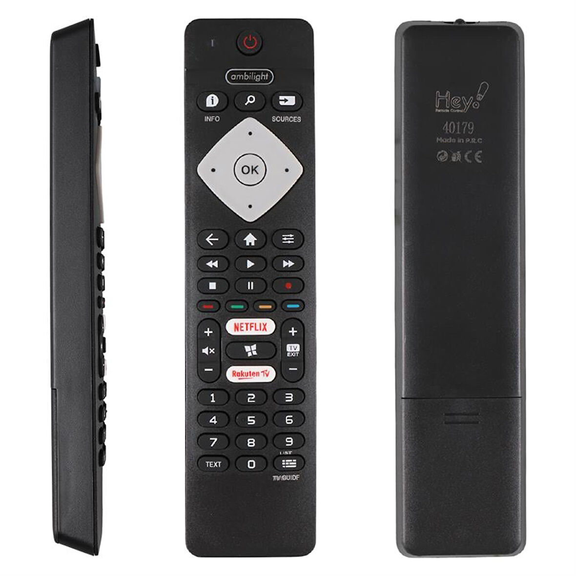 Hey Phılıps Ambılıght Netflıx-Rakuten Tv Tuşlu 43Pus6504/62 Led Tv Kumanda