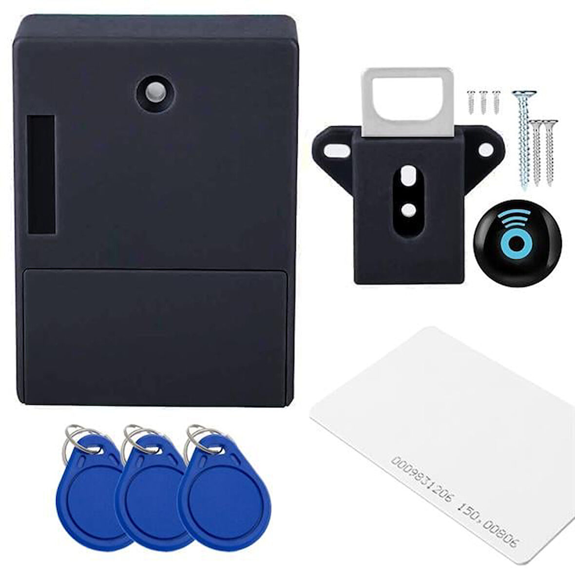 Powermaster PM-26971 Gizli Çekmece Dolap RFID Kapı Güvenlik Kilidi