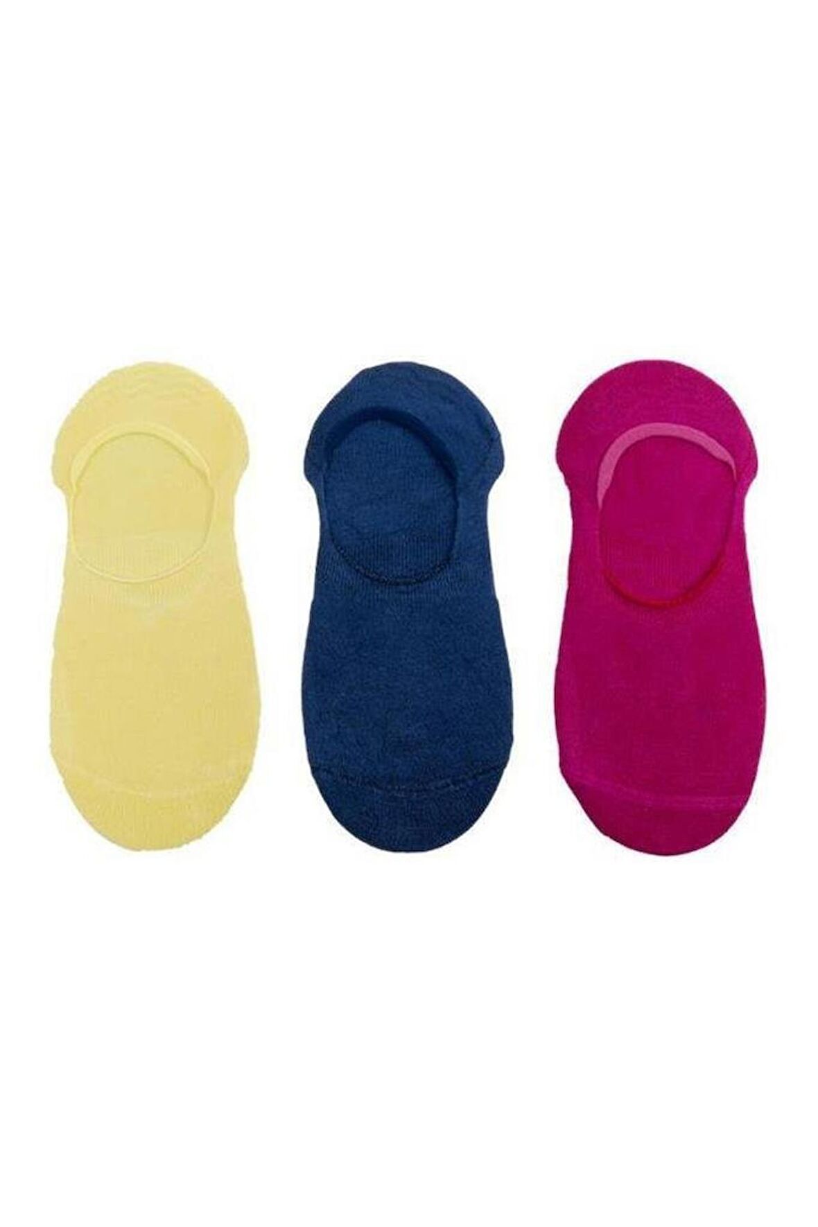 2AS Karma Renk Babet Çorap 3'lü Set