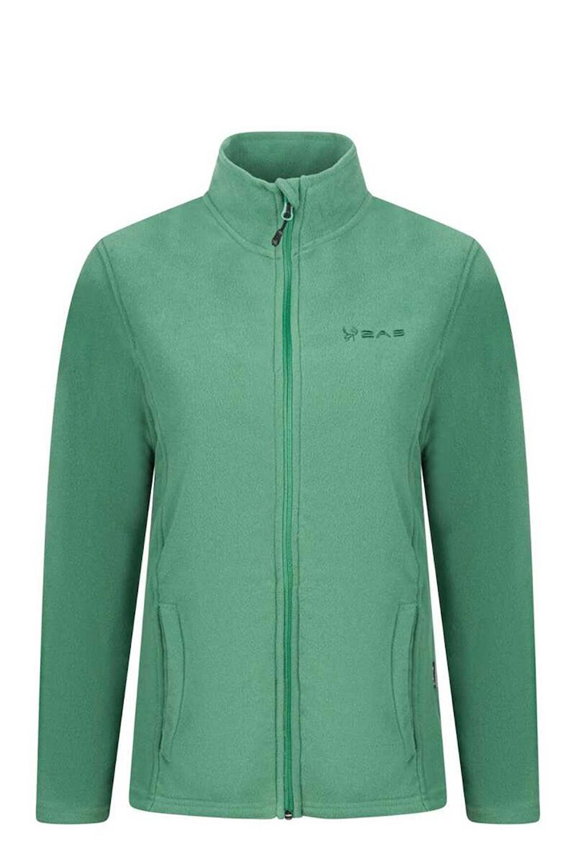 2AS Peridot Tam Fermuarlı Kadın Polar Sweatshirt