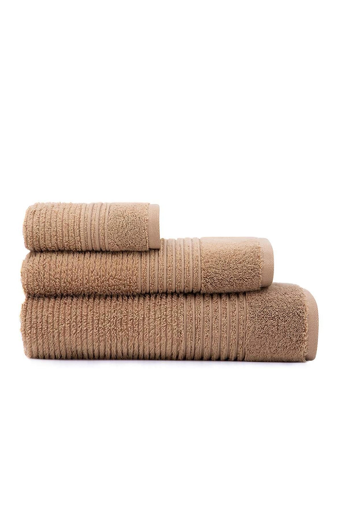  Arina Hamam  Seti %100 Pamuk Air Twist Kahverengi