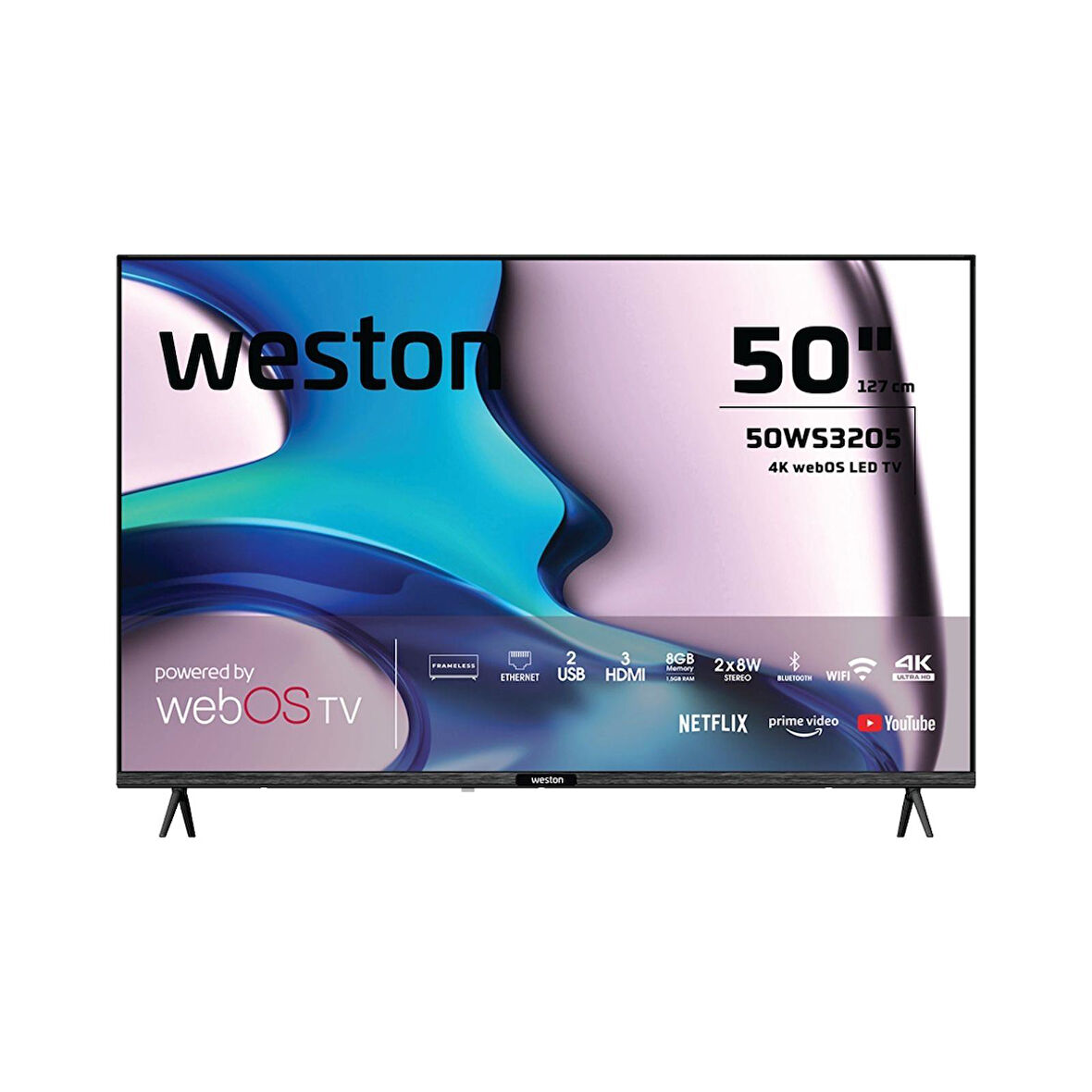 Weston 50WS3205 50" 127 Ekran 4K Ultra HD WebOS LED TV