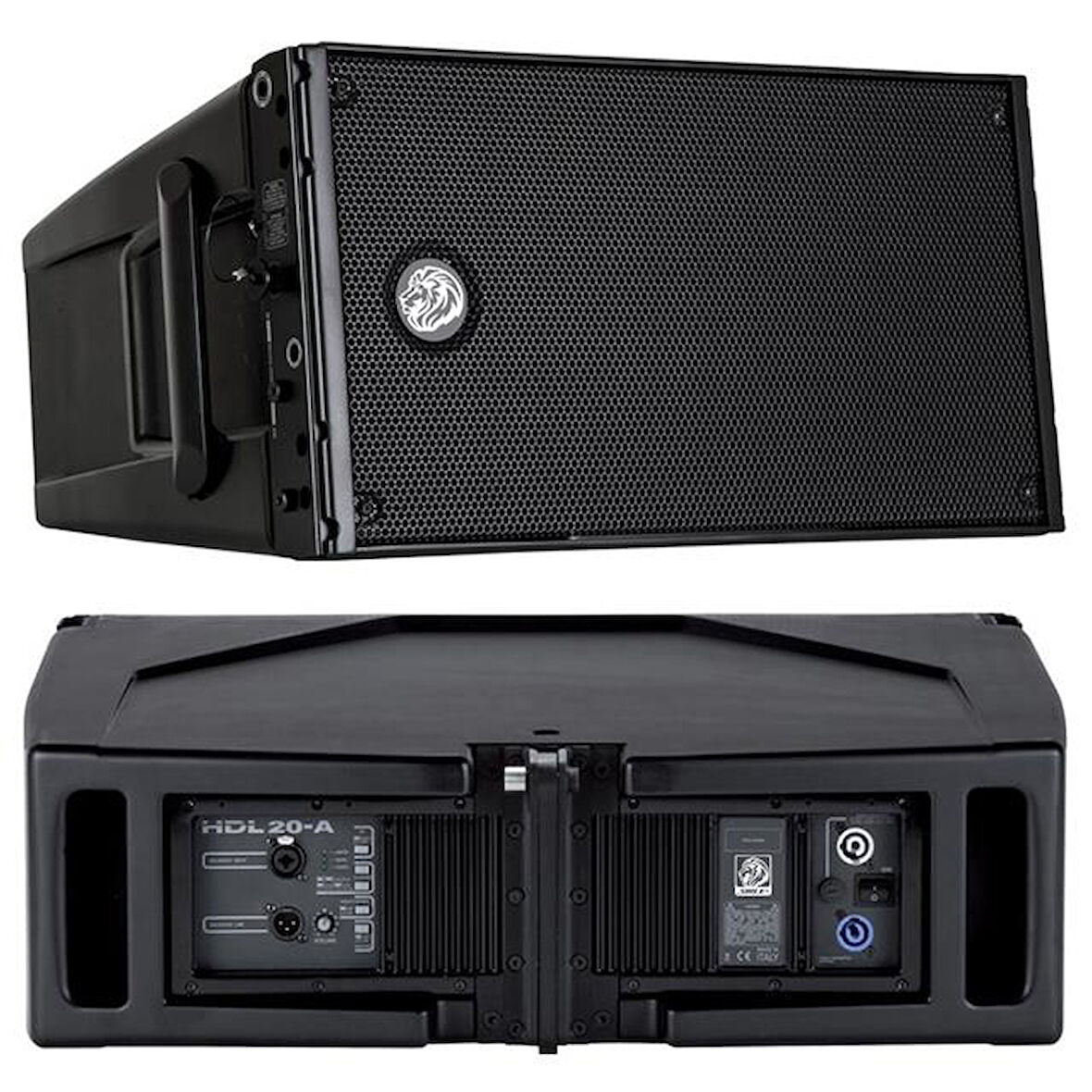 Shile HDL20-A 2X10" 1400 Watt 2 Yollu Profesyonel Aktif Line Array Kabin Hoparlör