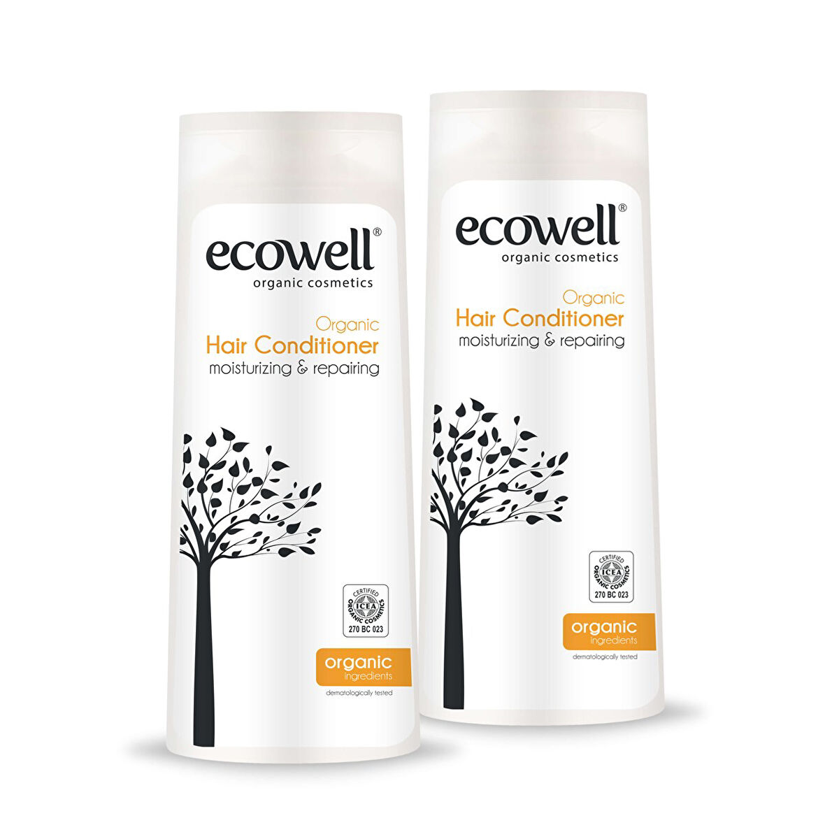 Ecowell Saç Bakım Kremi 300 ml x 2 Adet