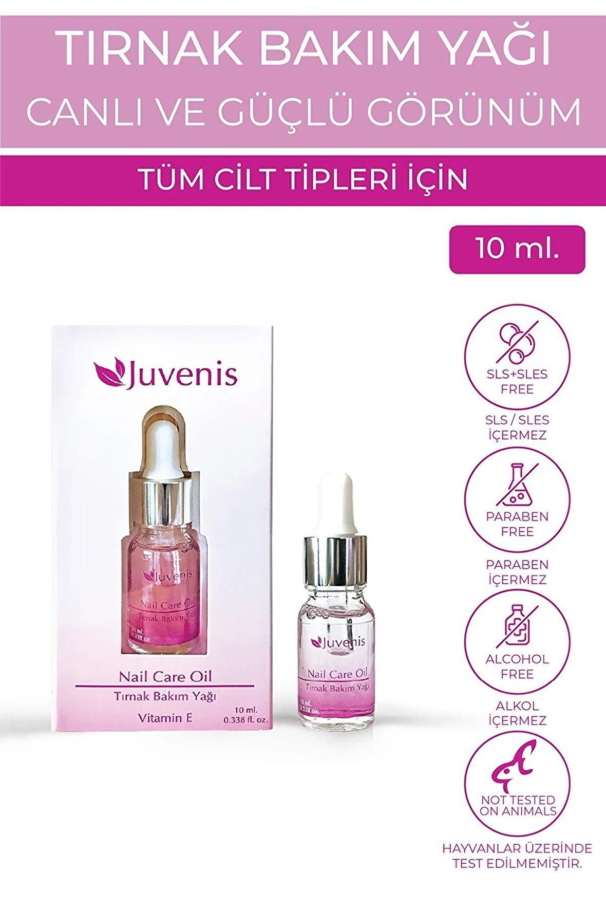 Juvenis Tırnak Bakım Yağı 10 ml.