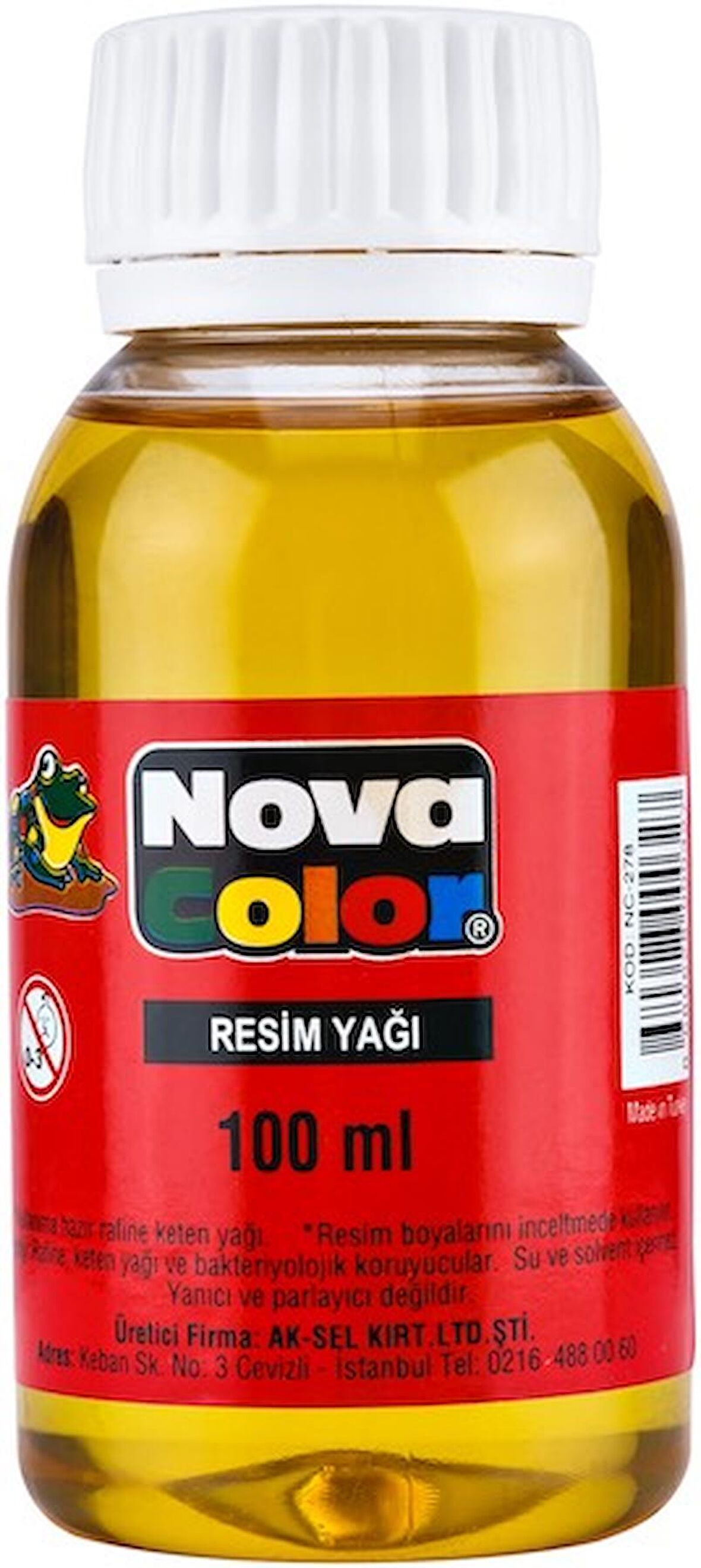 NOVA COLOR RESİM YAĞI 100 CC NC-278