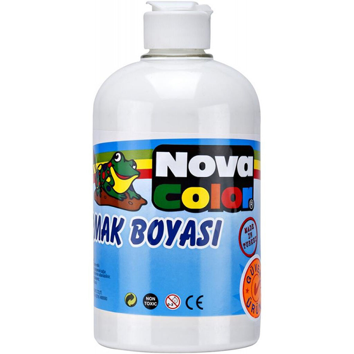 Nova Color Parmak Boyası 500Ml Beyaz - 2 adet