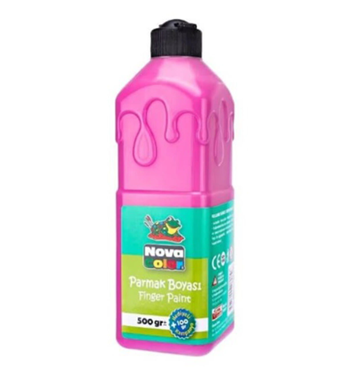 Nova Color Parmak Boyası 500Ml Pembe - 2 adet