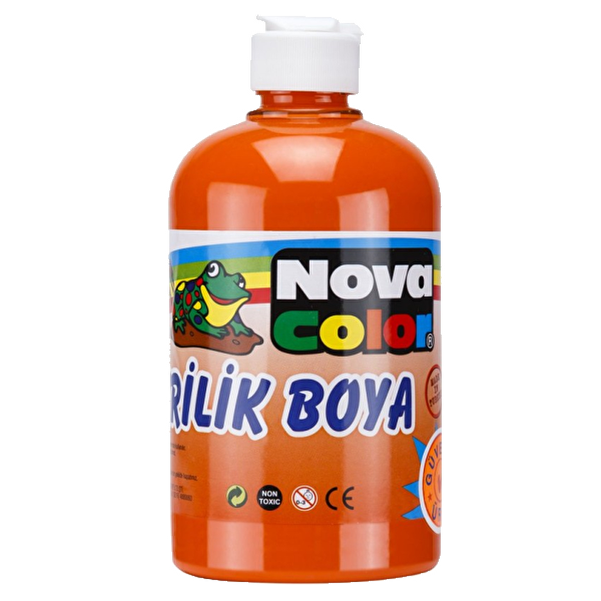 Nova Color Akrilik Boya 500 GR Turuncu NC-388