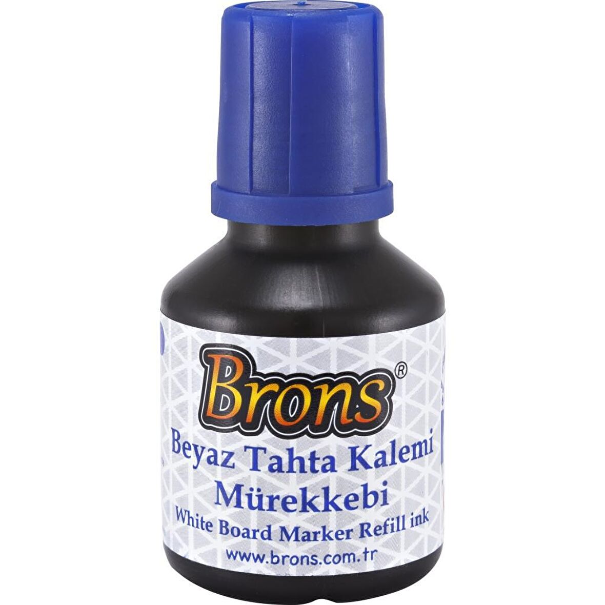 Brons Tahta Kalem Mürekkebi Mavi 30 Cc - Br-351 8'li