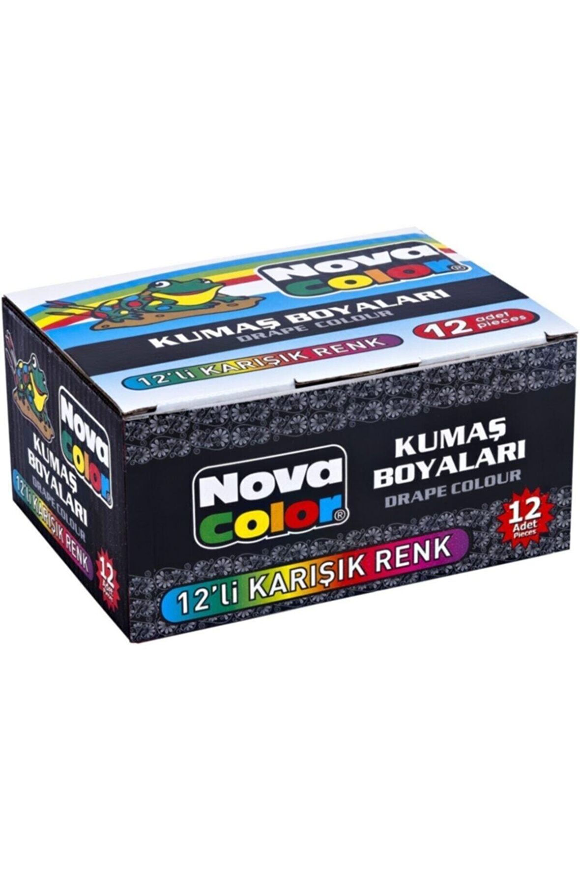 Nova Kumaş Boyası 12 Li Takım Nc-192