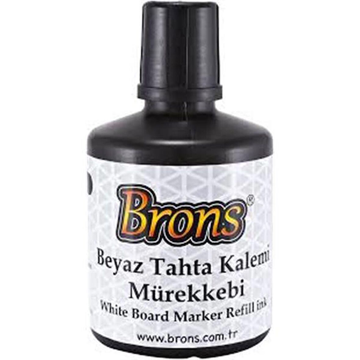 Brons Tahta Kalem Mürekkebi 100 Cc Siyah Br 353   6'lı Paket / Brons