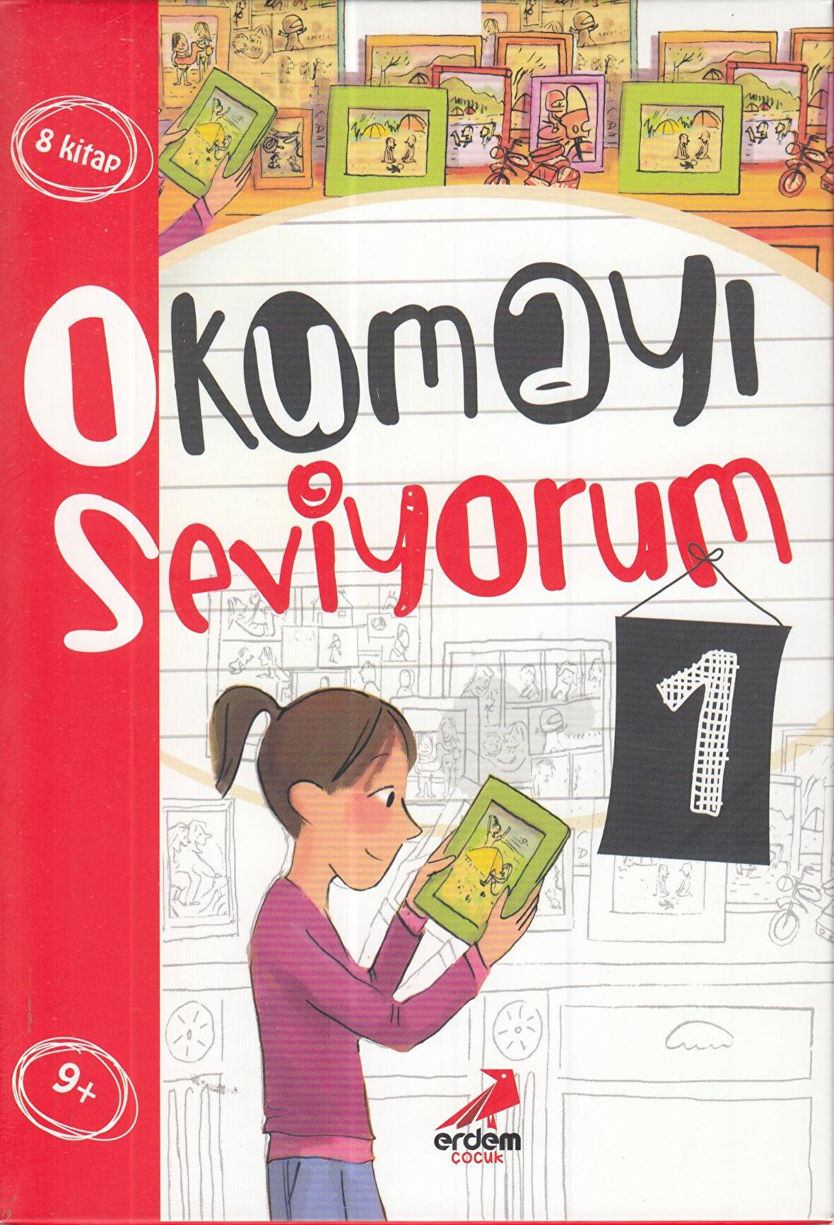 Okumayı Seviyorum 1 (8 Kitap Takım)