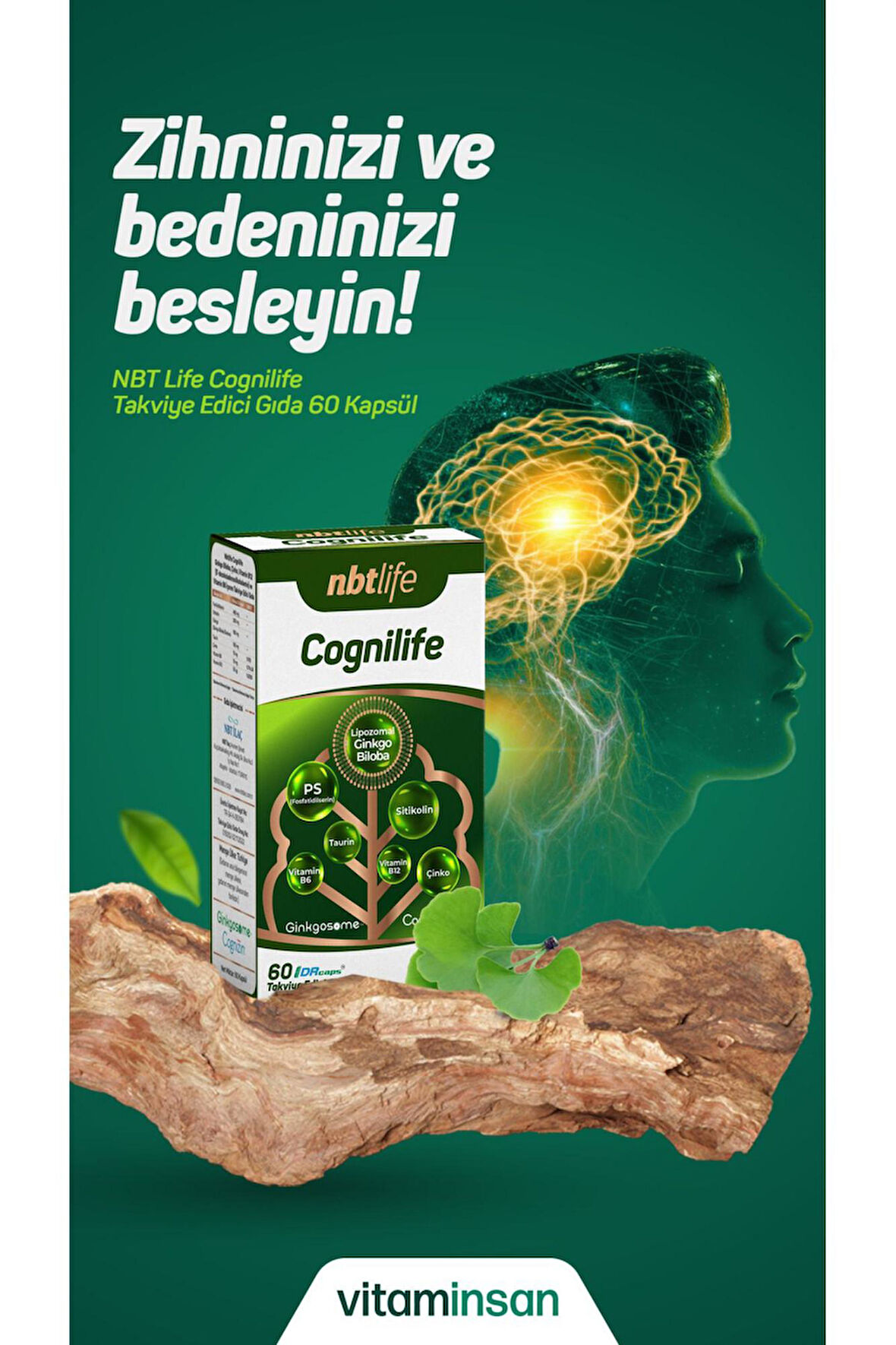 Nbt Life Cognilife 60 Kapsül