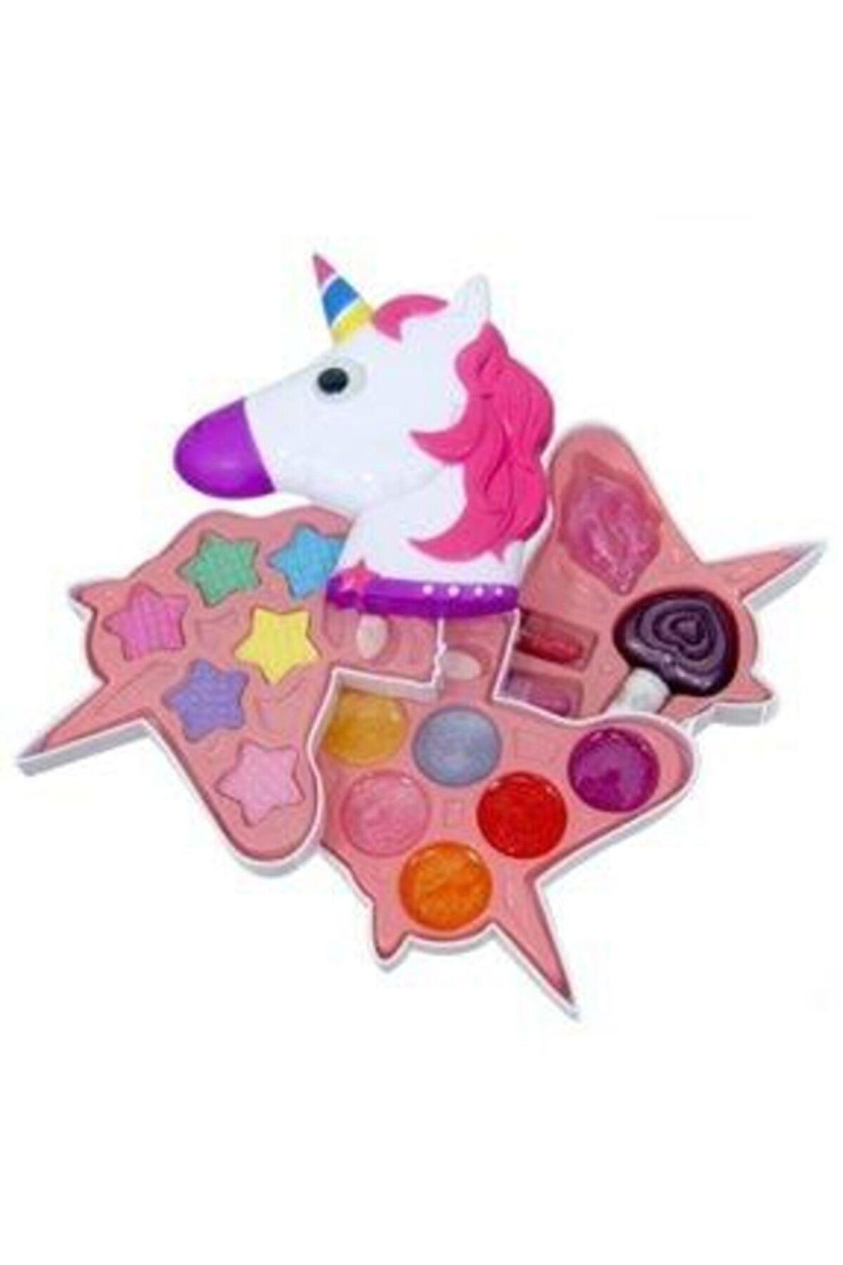 Pretty Pinky Unicorn Güzellik Ve Makyaj Seti