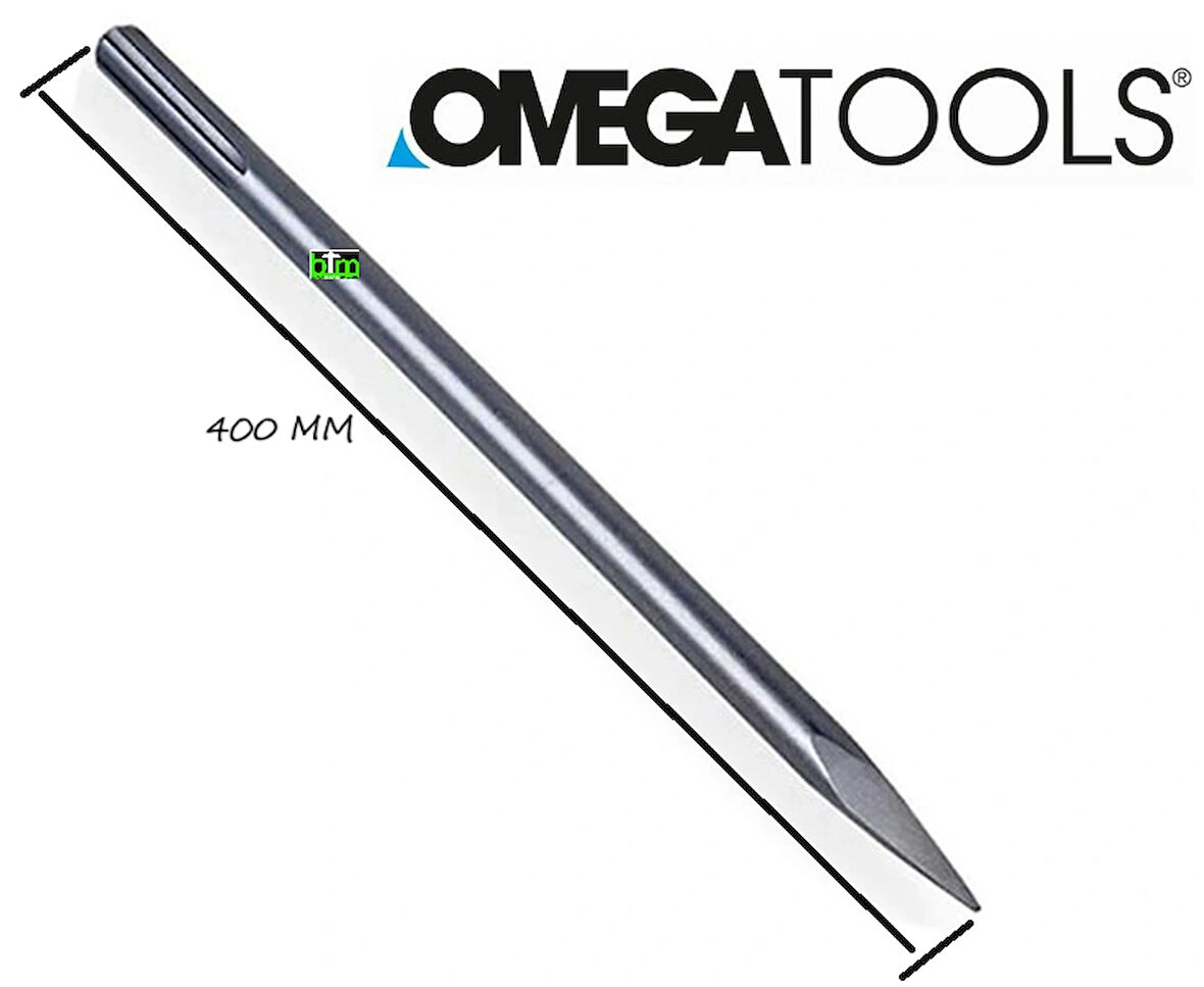 OMEGA SDS MAX KIRICI UÇ SİVRİ UÇLU KESKİ MURÇ-18X400 MM