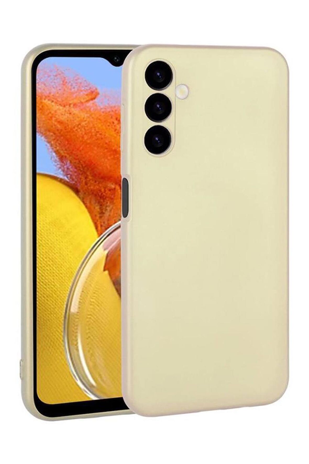 Galaxy M14 Kılıf Kamera Çıkıntılı Soft Silikon