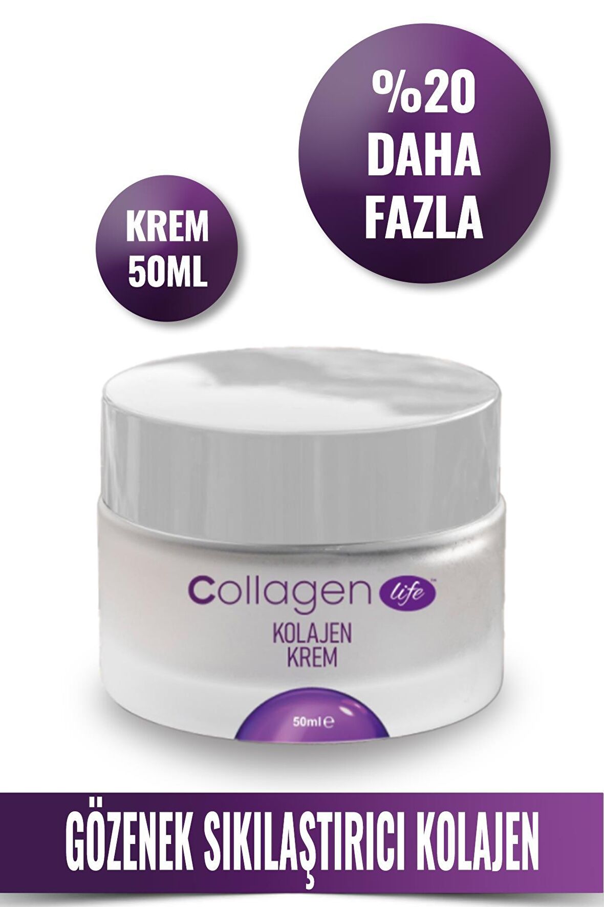 COLLAGEN LIFE GÖZENEK SIKILAŞTIRICI KOLAJEN KREM 50ML