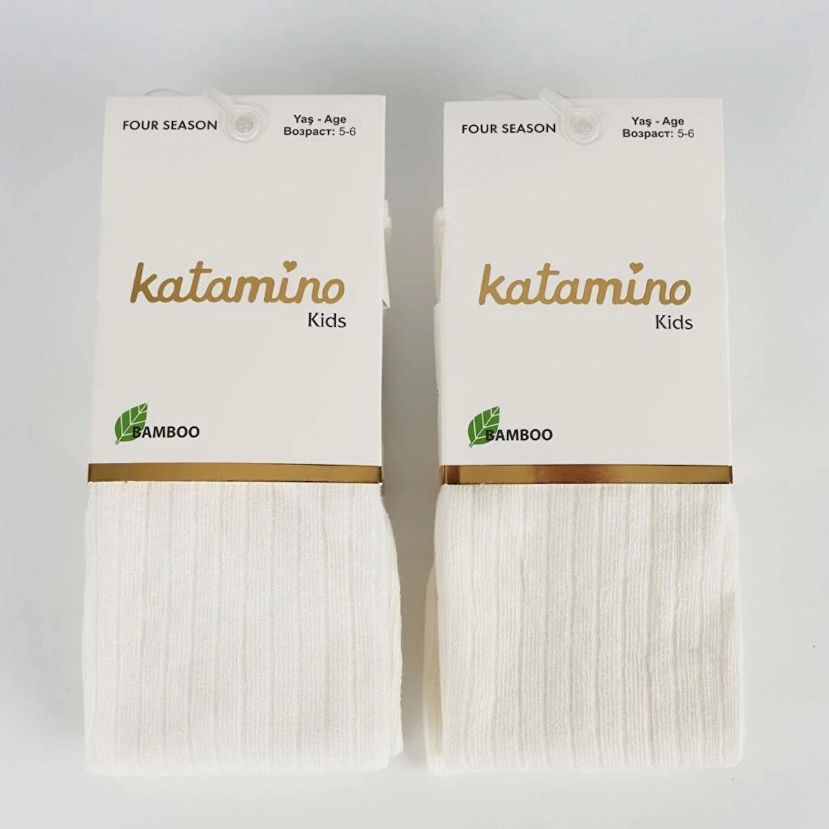 Katamino Beyza Kız Bambu Külotlu 1-5 Yaş K30205 Krem(1 Adet)