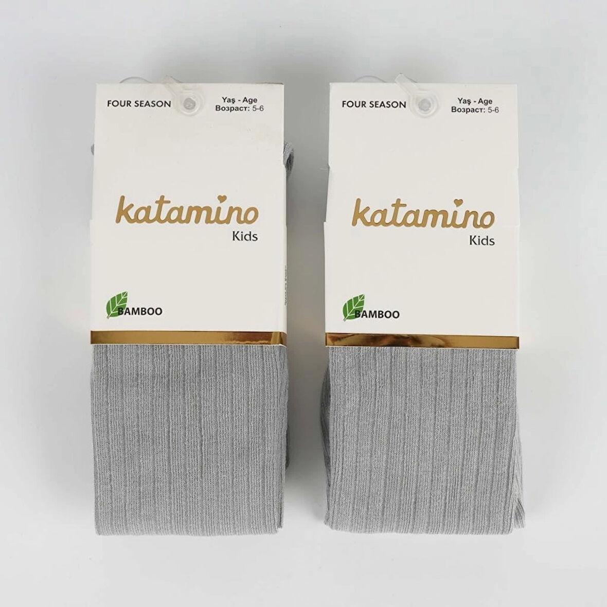 Katamino Beyza Kız Bambu Külotlu 1-5 Yaş K30205 Gri(1 Adet)