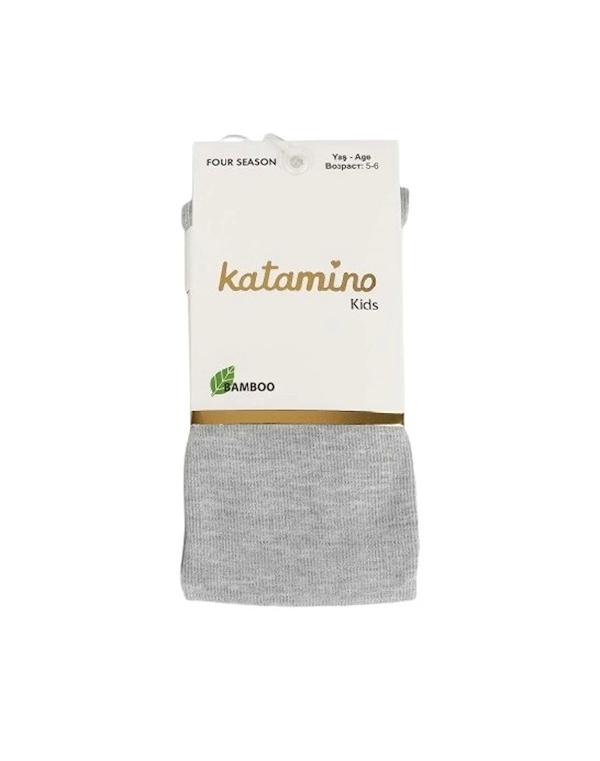 Katamino Mirabel Kız Bambu Külotlu Çorap K30207 Gri(1 Adet)