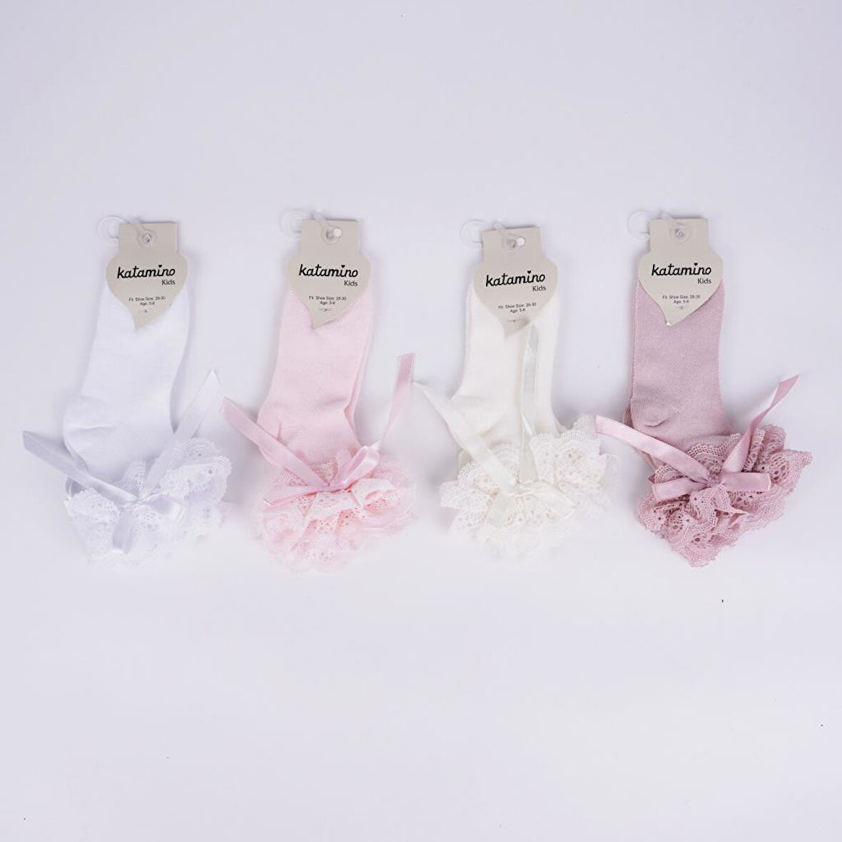 Katamino Zinet Aks Kız Soket Çorap K22239 Asorti