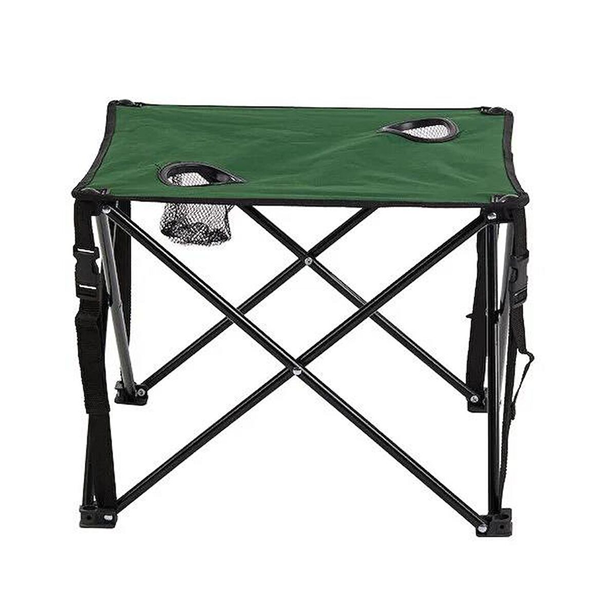 Katlanır Kamp Masası 47 cm Yeşil