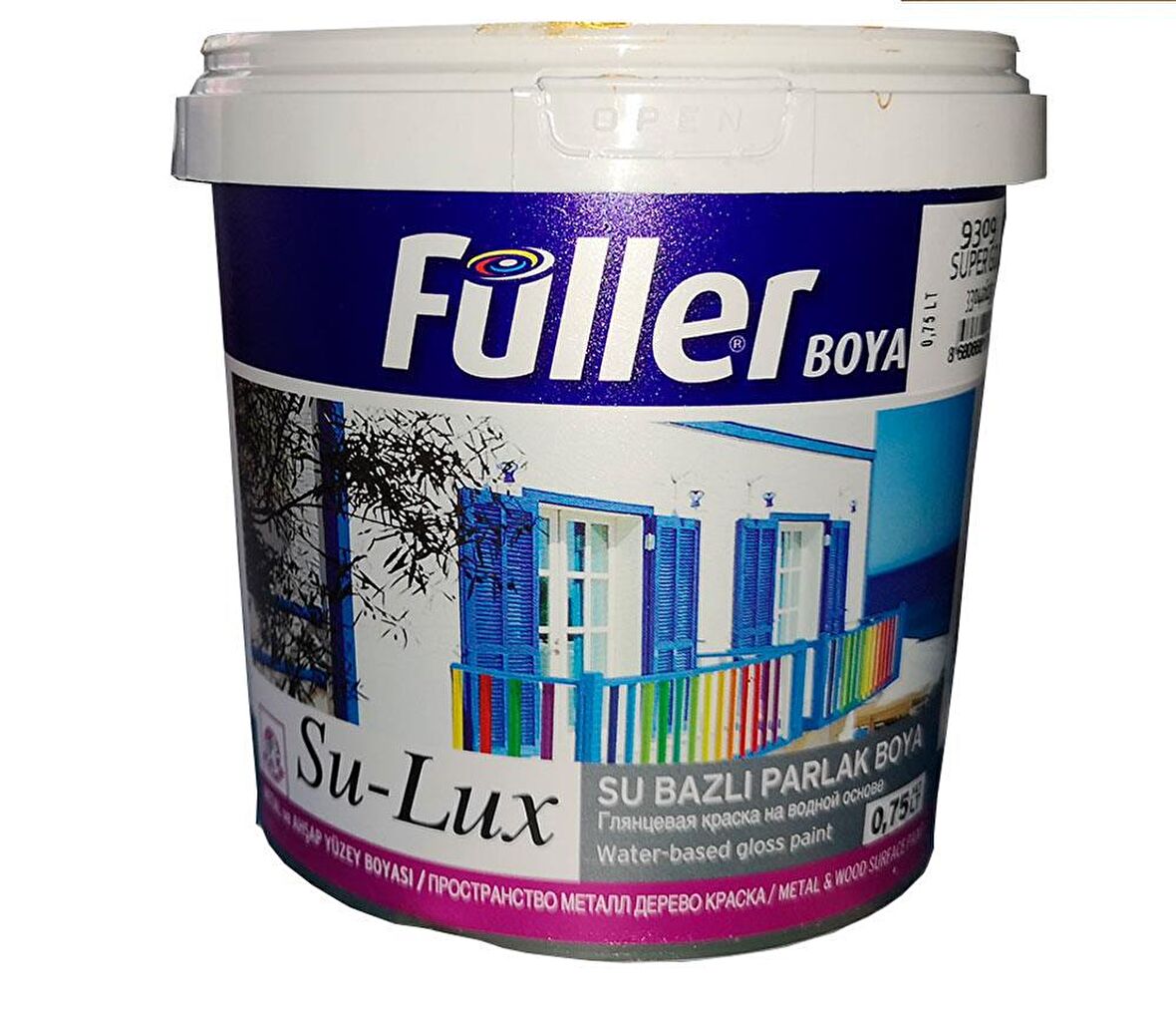 Füller Sulux Yağlı Boya 0.75 lt İç Cephe Boyası Bayrak Kırmızı