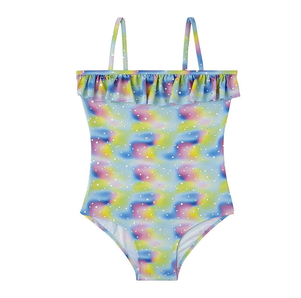 M22110220-R Slipstop Rihanna Junior Swimsuit Çocuk Mayo Turkuaz