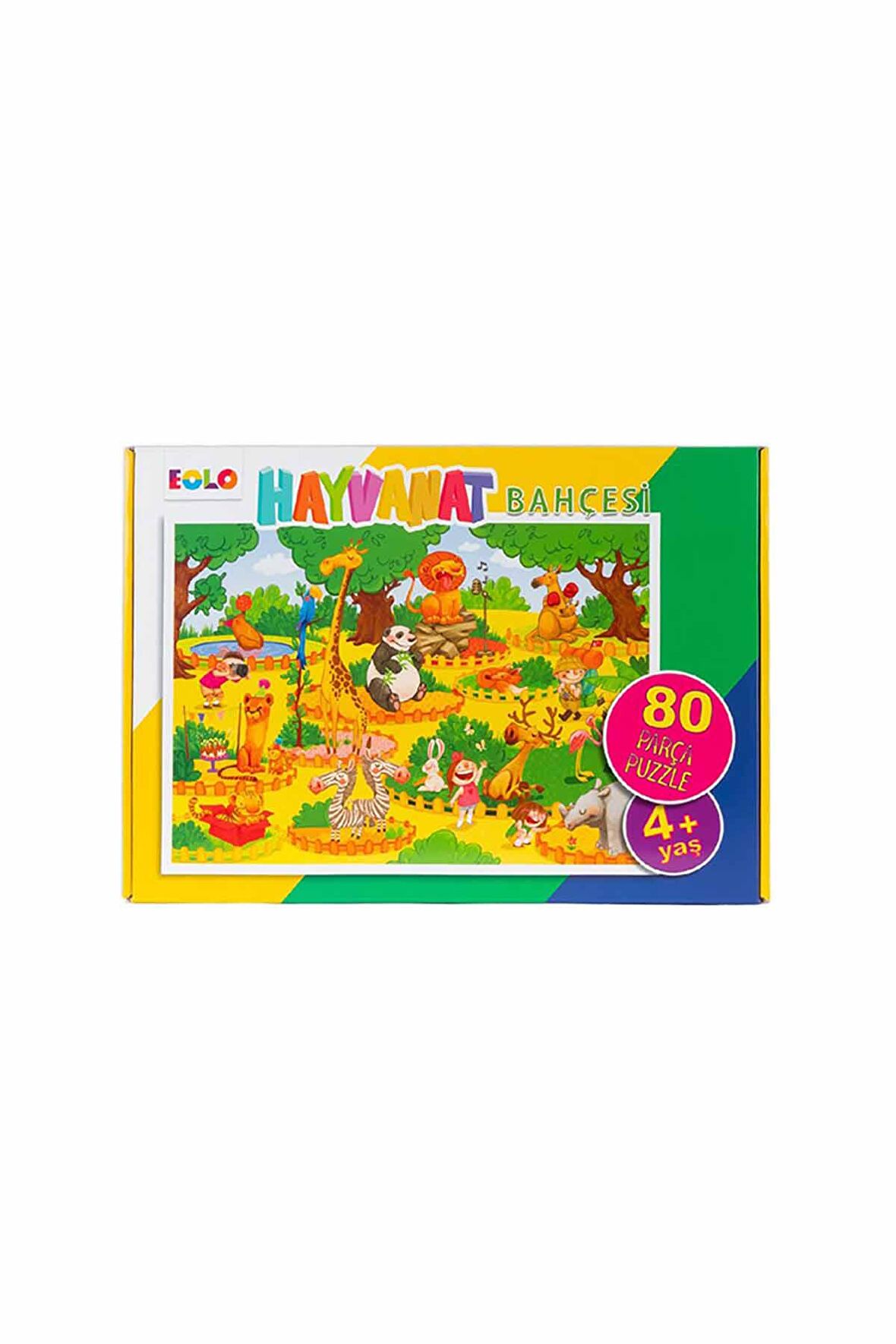 Eolo Yayıncılık Yaşam 80 Parça Çocuk Puzzle