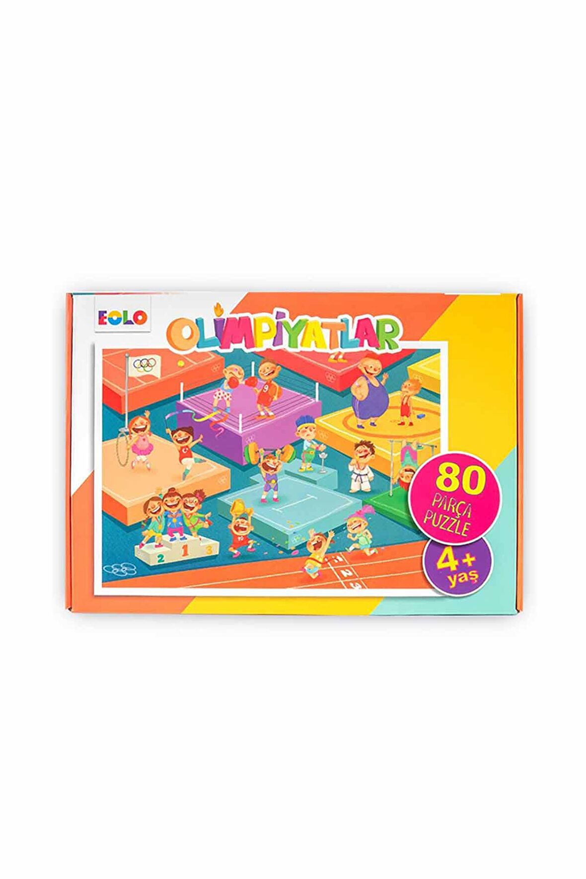 Eolo Yayıncılık Yaşam 80 Parça Çocuk Puzzle