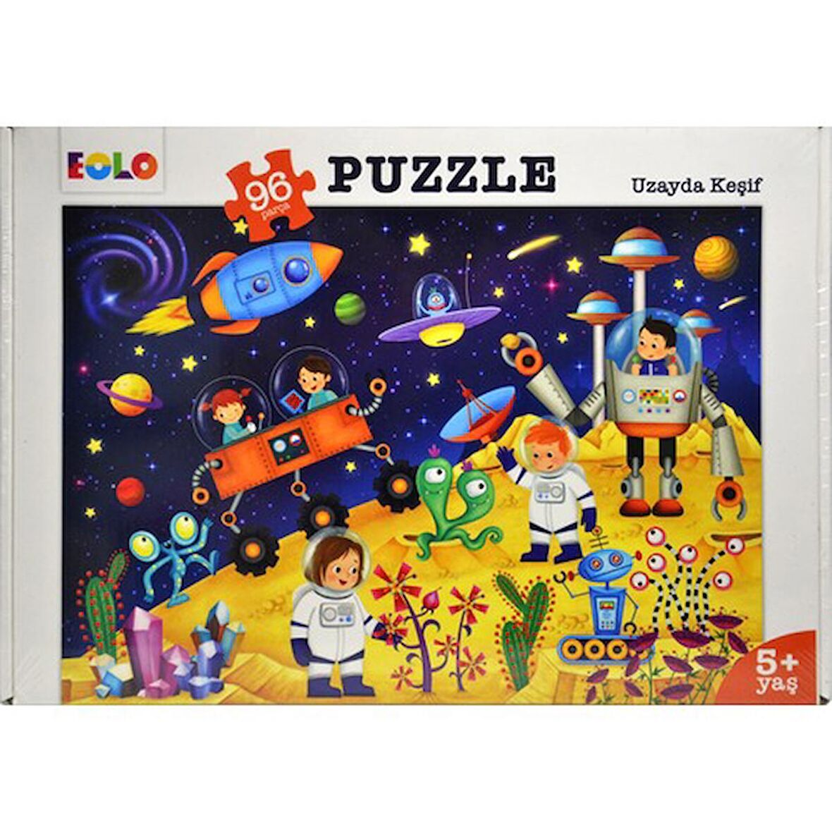 96 Parça Puzzle - Uzayda Keşif