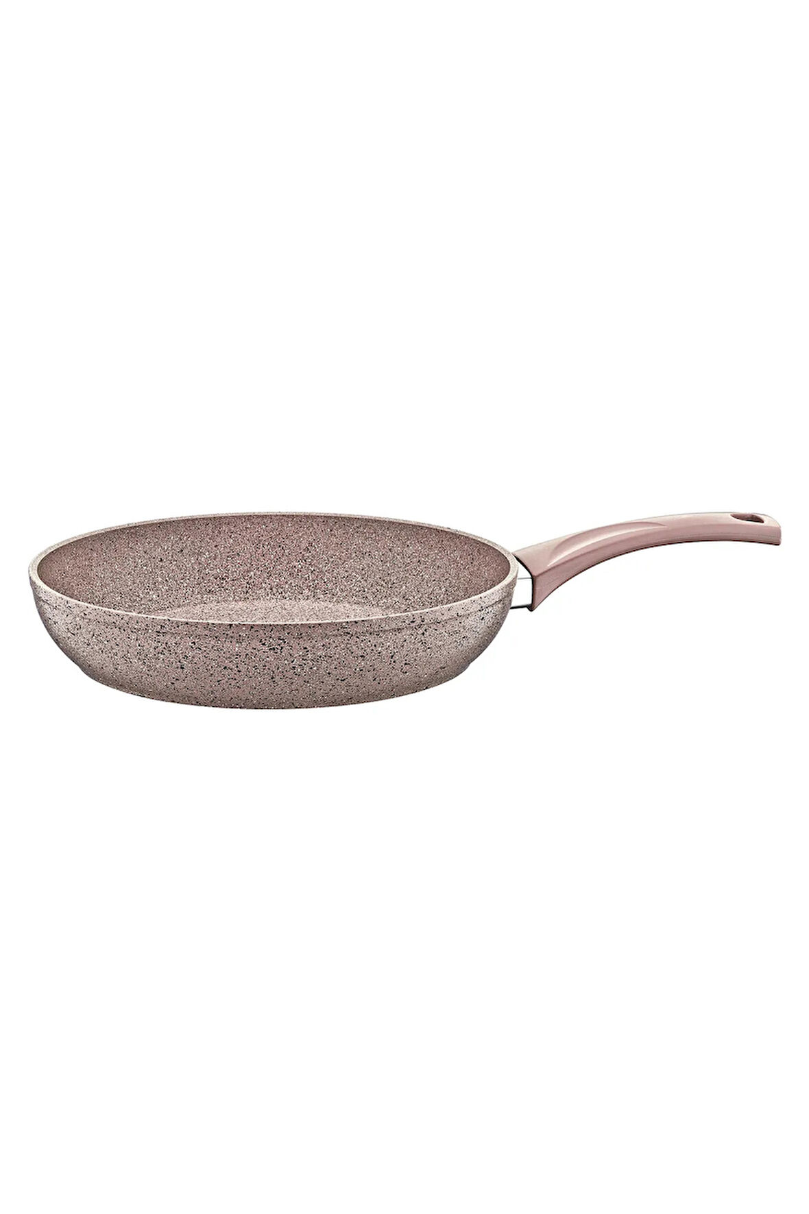 3210 - Tek Parça, Bio Granit 18x5 Cm 1,15 Litre, Tava, Sütlü Kahve Gövde, Sütlü Kahve Detay