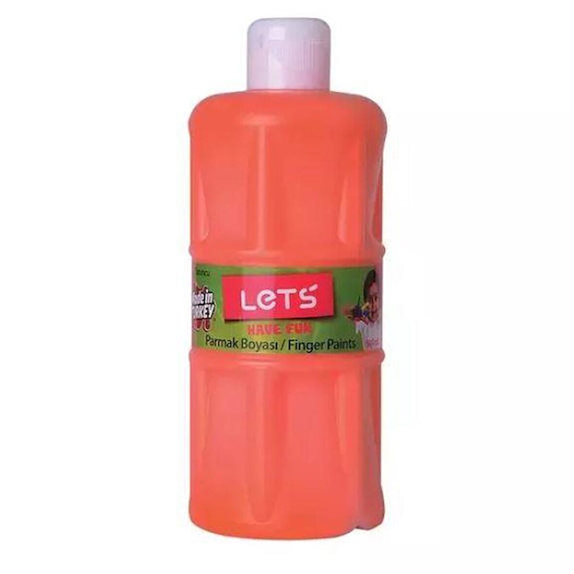 LETS PARMAK BOYASI 500 ML TURUNCU L-5003