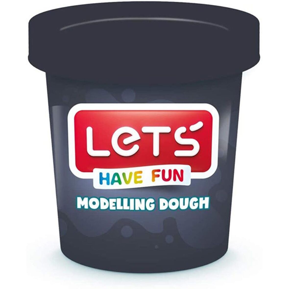Lets Tek Renk Oyun Hamuru Gri 150gr L8340 13