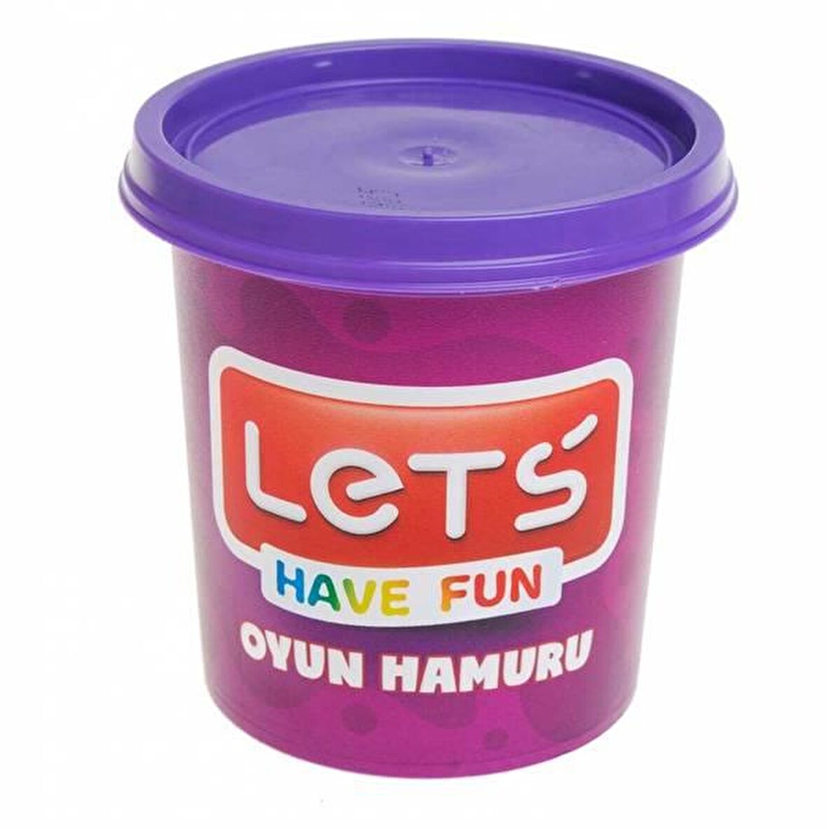 Lets Tek Renk Oyun Hamuru Mor 115 Gr