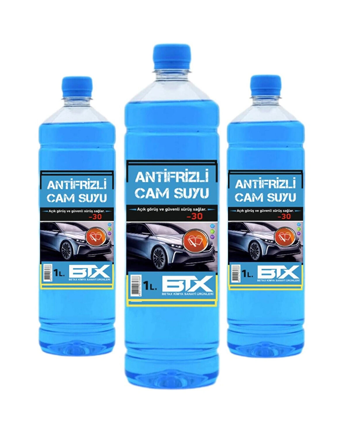 Antifrizli Cam Suyu 1 LT -30 Derece 3 Adet
