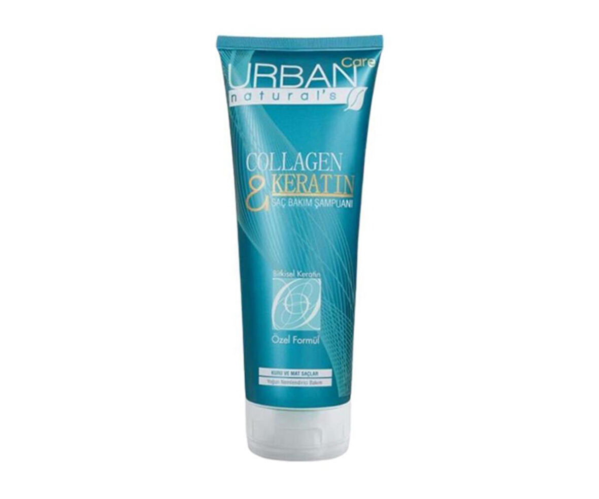 URBAN Care Collagen  Keratin Kuru Mat Saçlar için Hacimlendirici Şampuan -200ml
