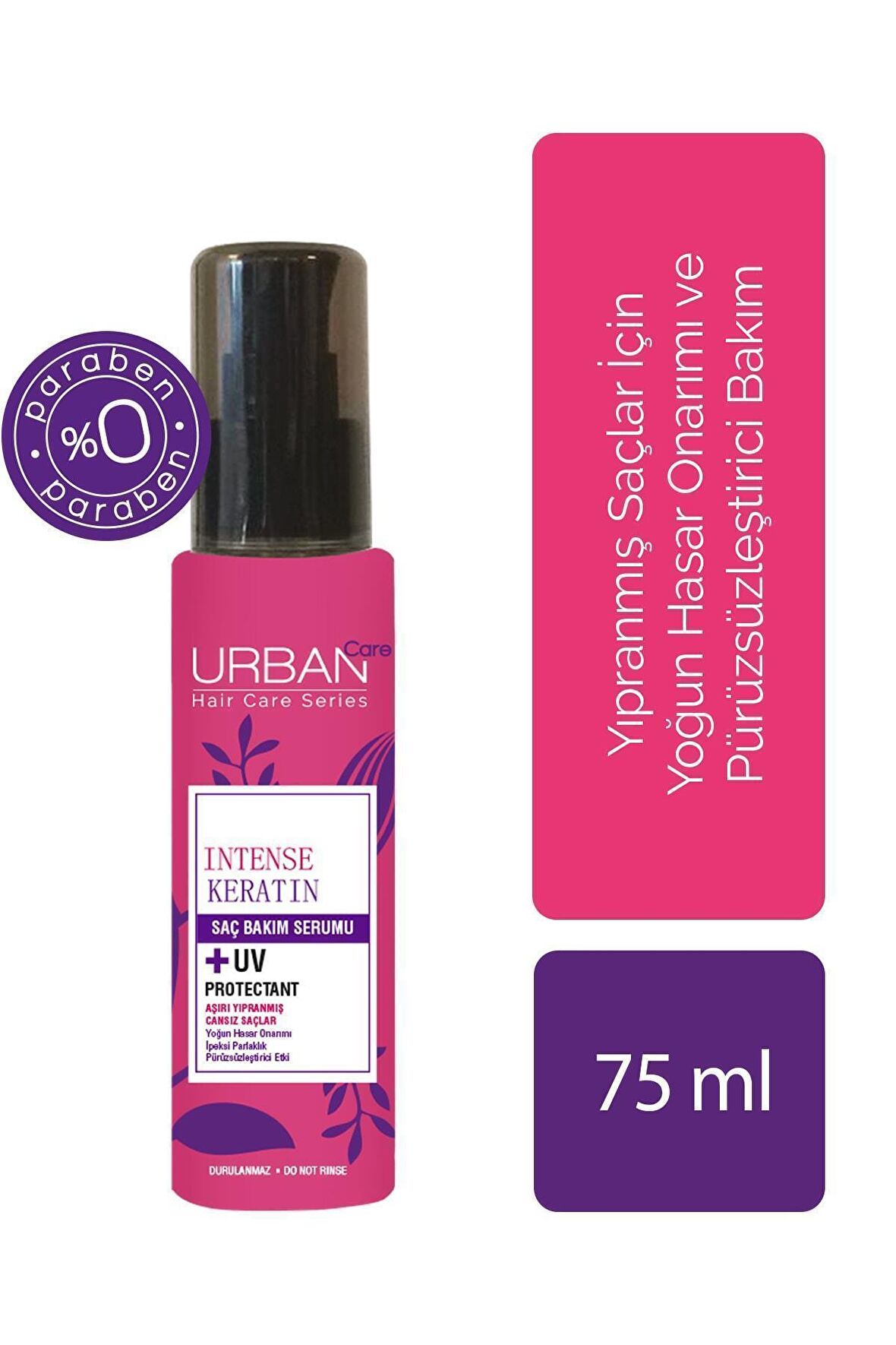 Urban Care Intense&Keratin Serum 75 Ml