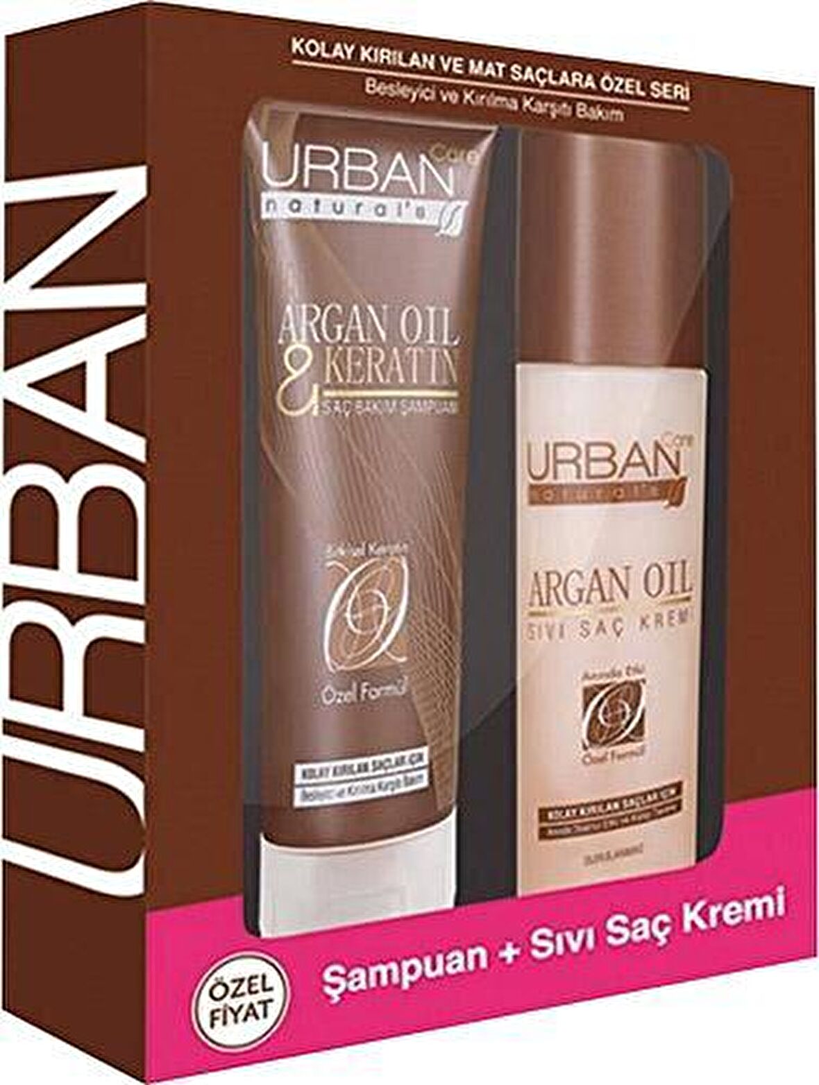 Urban Care Argan Oil & Keratin Şampuan + Sıvı Saç Kremi