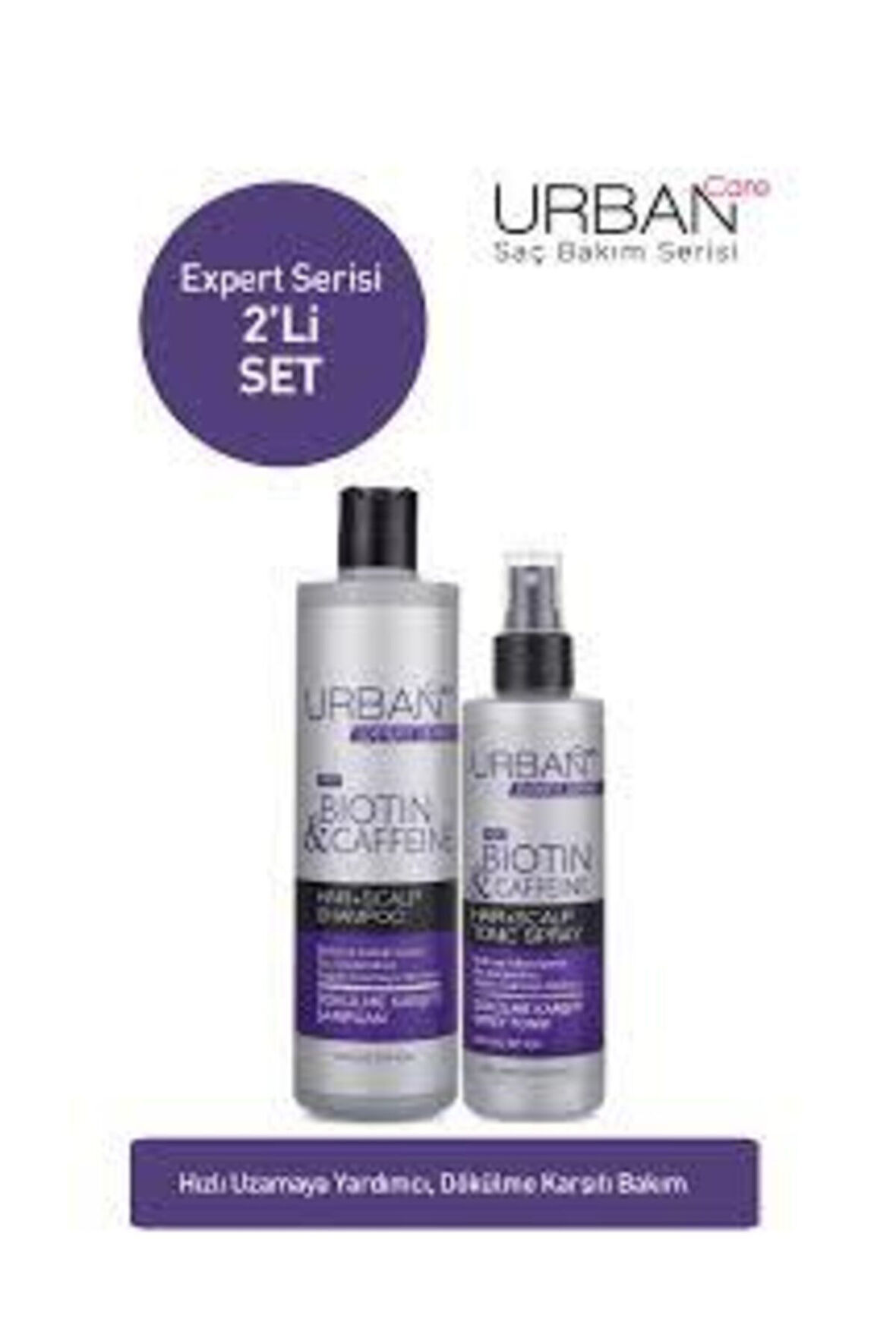 Urban Care Expert Biotin & Kafein Şampuan ve Sprey Tonik