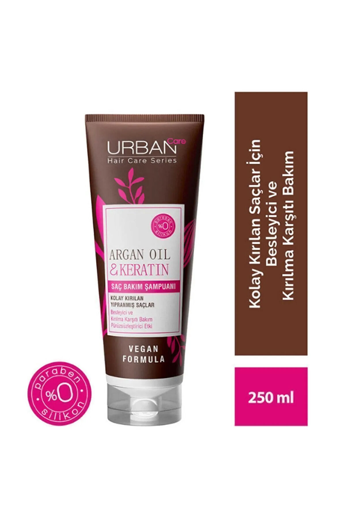 Argan Oil Keratin Besleyici ve Kırılma Karşıtı Saç Bakım Şampuanı 250ml