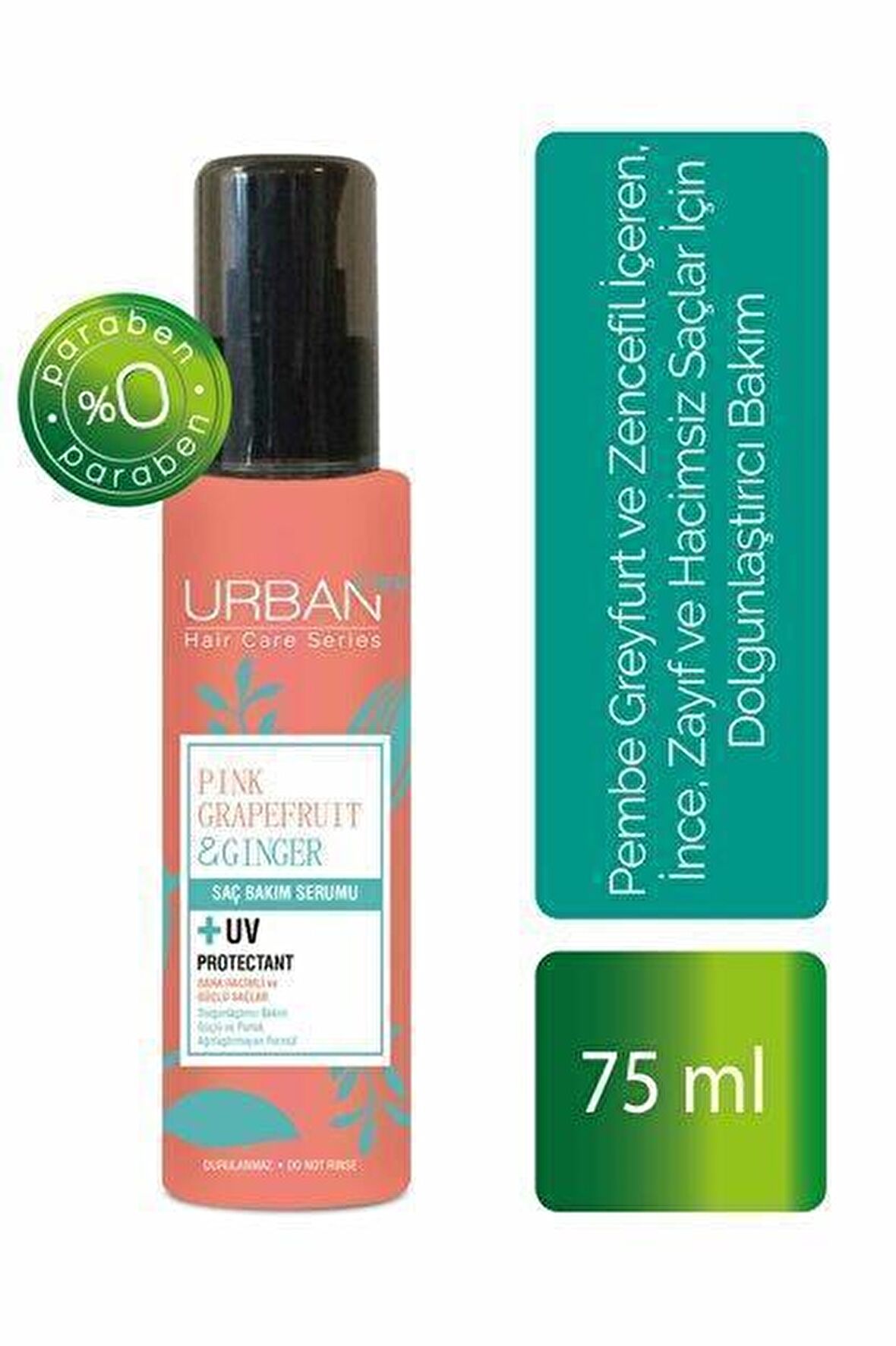 Urban Care Pink Grapefruit & Ginger Saç Bakım Serumu 75ml