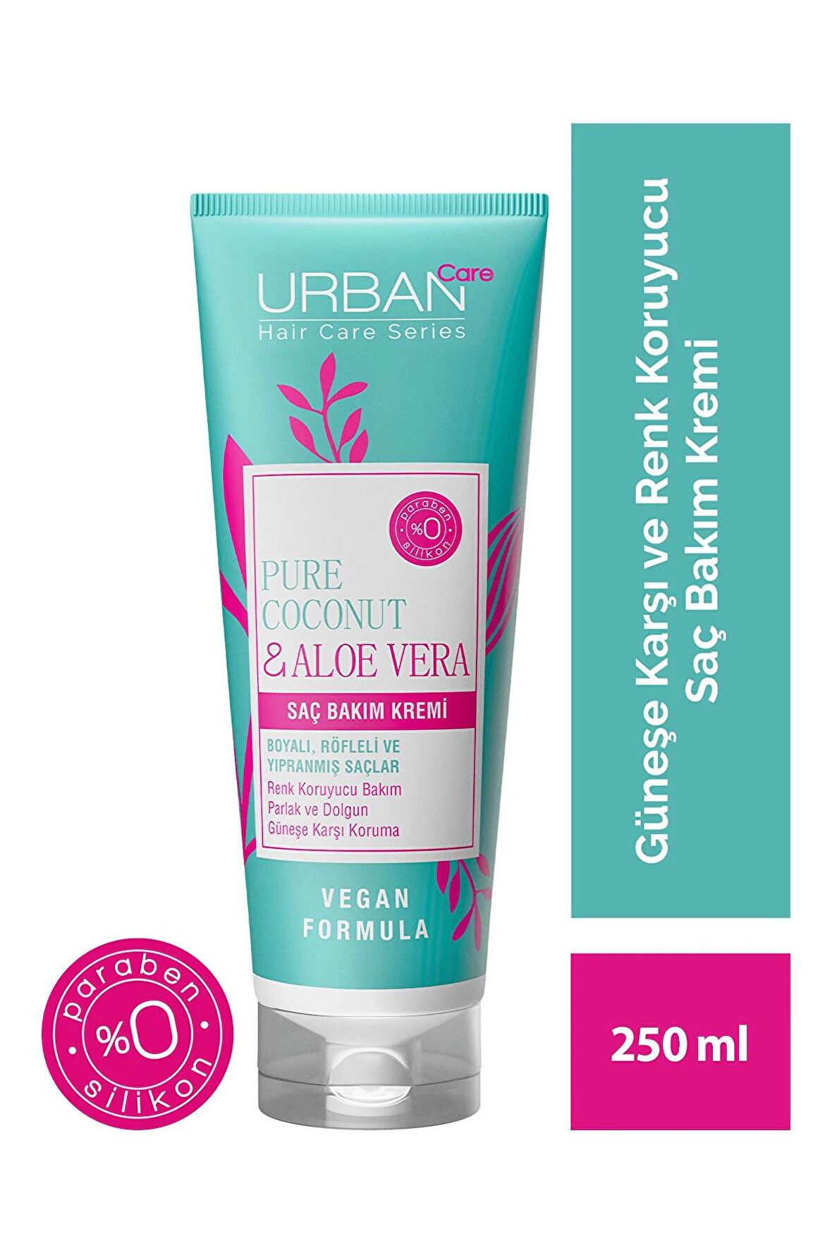 Urban Care Pure Coconut & Aloe Vera Saç Bakım Kremi 250 Ml