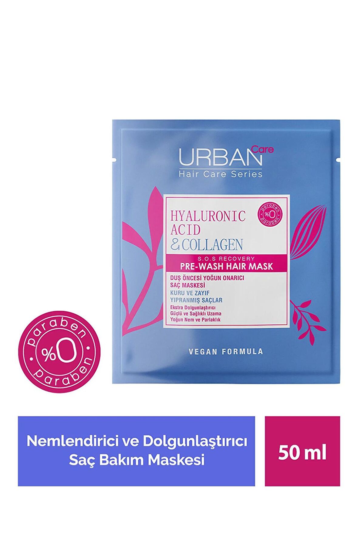 Urban Care Hyaluronic Acid & Collagen Saç Maske