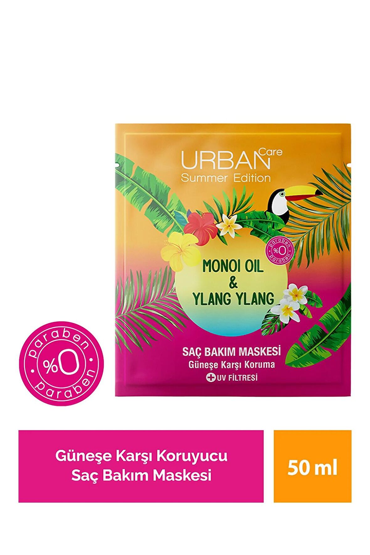 Urban Care Monoi Oil & Ylang Ylang Şaç Bakım Maskesi 50ml